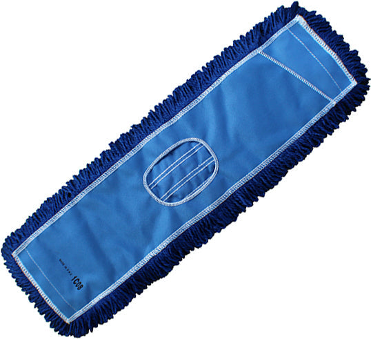 Blue Industrial Microfiber Dust Mop