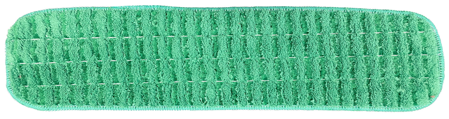 Cut-Pile Scrubber Microfiber Hook and Loop Mopping Pad